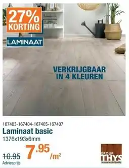 Cevo Laminaat basic aanbieding