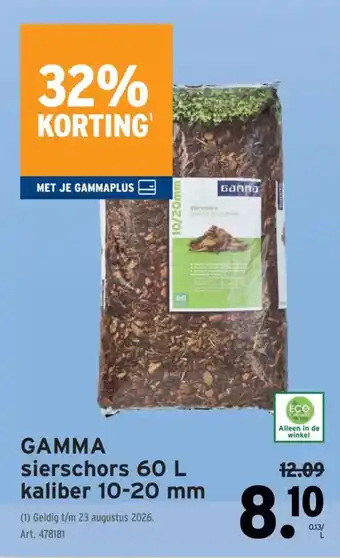 GAMMA gamma sierschors aanbieding
