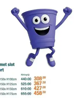 Cevo met slot art aanbieding
