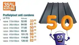 Cevo Profielplaat anti condens aanbieding