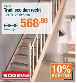 Cevo Tradi eco den recht aanbieding