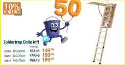 Cevo Zoldertrap Dolle loft aanbieding