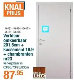 Cevo Verfdeur aanbieding