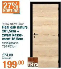 Cevo Real oak nature aanbieding