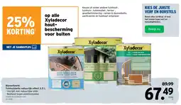 GAMMA Xyladecor hout-bescherming voor buiten aanbieding
