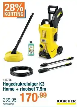 Cevo Hogedrukreiniger K3 Home aanbieding