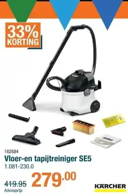Cevo Vloer-en tapijt reiniger se5 aanbieding