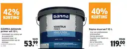 GAMMA Gamma voorstrijk primer aanbieding