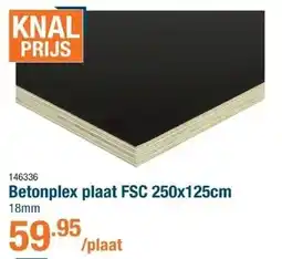 Cevo Betonplex plaat aanbieding