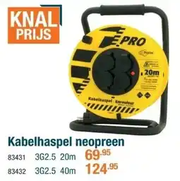 Cevo Kabelhaspel neopreen aanbieding
