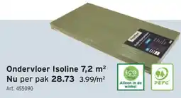 GAMMA Ondervloer Isoline aanbieding