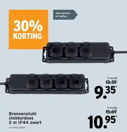GAMMA Brennenstuhl stekkerdoos aanbieding