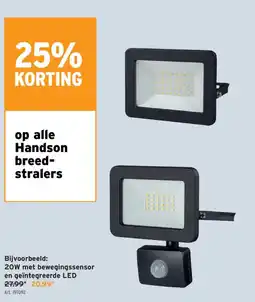 GAMMA Handson breed stralers aanbieding