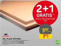 Brico Plaat xps nwe aanbieding