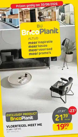 Brico Vloertegel meet me aanbieding