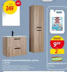 Brico Hangend badkamermeubel sophia aanbieding