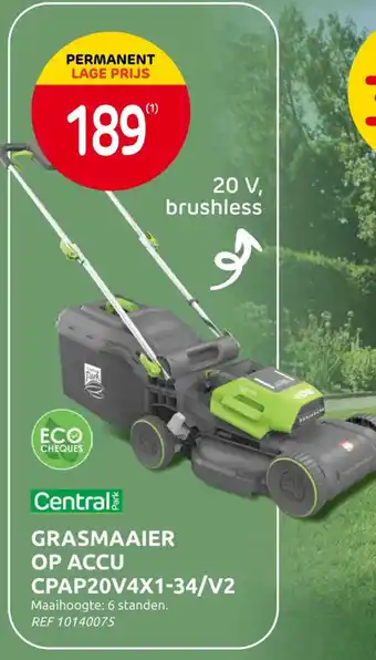 Brico Grasmaaier op accu aanbieding