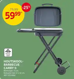 Brico Houtskool-barbecue carry ii aanbieding