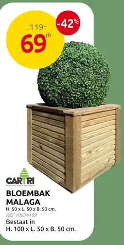 Brico Bloembak malaga aanbieding