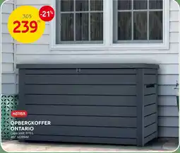 Brico opbergkoffer ontario aanbieding