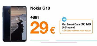 Orange Nokia G10 aanbieding
