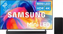 Coolblue Samsung Mini-led 50 M73H (2026) + Samsung HW-B66CF (2025) aanbieding