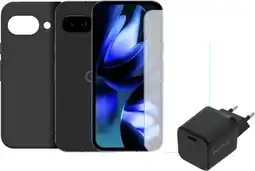 Coolblue Google Pixel 9a 256GB Zwart 5G + Compleet Accessoirepakket aanbieding