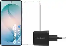Coolblue Samsung Galaxy S26 256 Go Bleu Clair 5G + Pack d'Accessoires de Base aanbieding