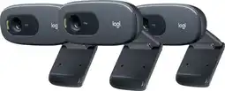 Coolblue Logitech C270 HD-Webcam Lot de 3 aanbieding