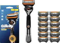 Coolblue Gillette Proglide Power + 13 recharges de rasoir aanbieding