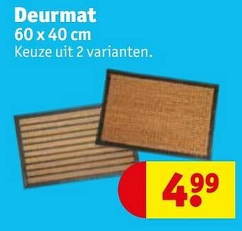 Kruidvat Deurmat aanbieding