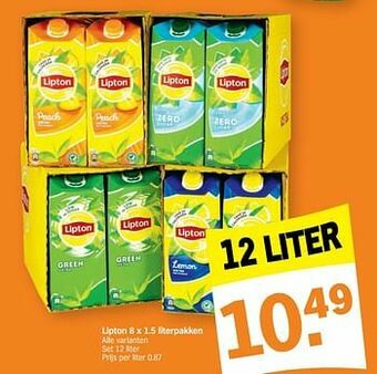 Albert Heijn Lipton aanbieding