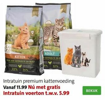 Intratuin Intratuin premium kattenvoeding aanbieding