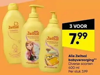 Alle zwitsal babyverzorging