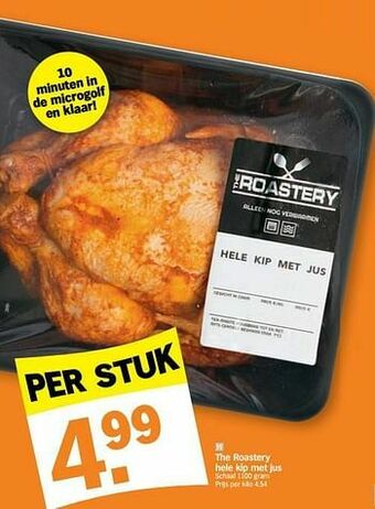 Albert Heijn The roastery hele kip met jus aanbieding