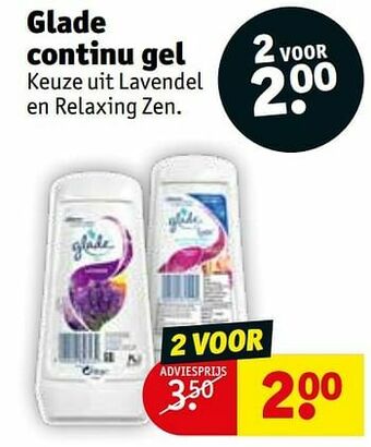 Kruidvat Glade continu gel aanbieding