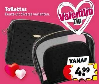 Kruidvat Toilettas aanbieding