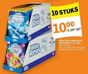 Albert Heijn Witte reus single-packs toiletblokken aanbieding