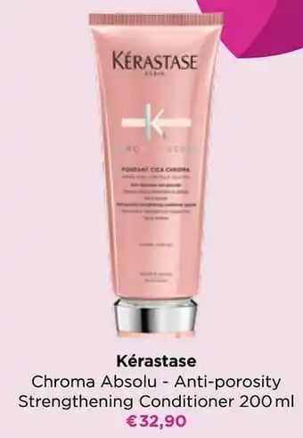 ICI PARIS XL Kérastase chroma absolu - anti-porosity strengthening conditioner aanbieding