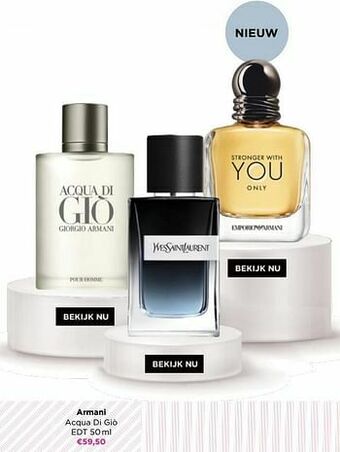 ICI PARIS XL Armani acqua di giò edt aanbieding
