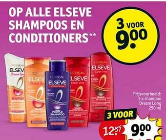 Kruidvat Shampoo dream long aanbieding