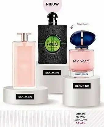 ICI PARIS XL Armani my way edp aanbieding