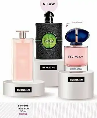 ICI PARIS XL Lancôme idôle edp aanbieding
