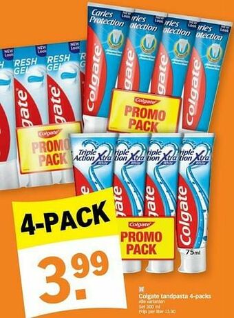 Albert Heijn Colgate tandpasta aanbieding