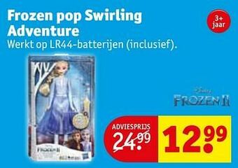Kruidvat Frozen pop swirling adventure aanbieding