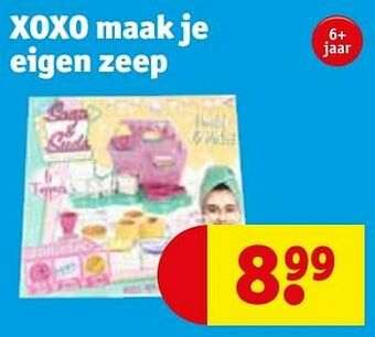 Kruidvat Xoxo maak je eigen zeep aanbieding