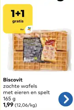 Bio Planet Biscovit zachte wafels aanbieding