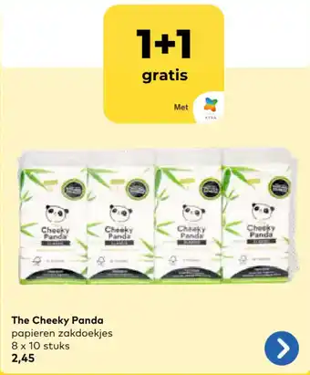 The Cheeky Panda papieren zakdoekjes