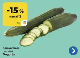 Bio Planet Komkommer aanbieding