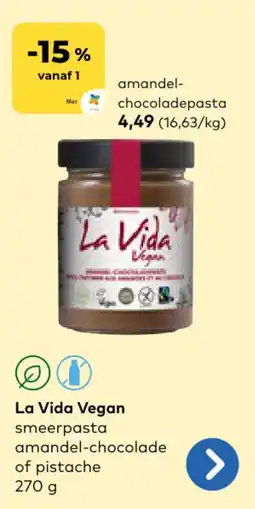 Bio Planet La Vida Vegan smeerpasta aanbieding